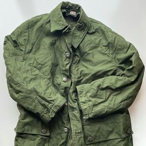 70s〜 swedish army liner jacket C48 1970s Swedish Military Jacket Vintage Vietnam Army Green